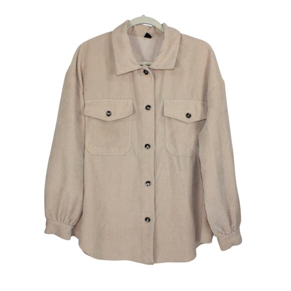 Bundle 4 Items SMALL Corduroy Shacket BellSleeve Crop Sheer Lace RibbedSweater - Picture 2 of 9